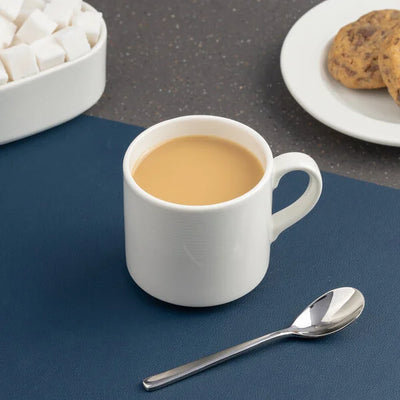 Ariane Orba 6 3/4 Oz Round Stackable Embossed Porcelain Coffee Cup ( Case Of 12 )