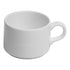 Ariane Orba Round Stackable Embossed Porcelain Cup ( Case Of 12 )