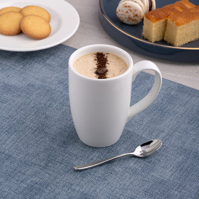 Ariane Orba Round Non Stackable Embossed Porcelain Mug ( Case Of 6 )