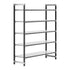 Cambro Camshelving Elements 5-Shelf Solid Starter Shelving Unit – Speckled Gray