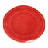 Ariane Twister Red 11 4/5" Oval Coupe Porcelain Steak Plate ( Case Of 6 )