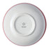 Ariane Twister Red 5 1/2" Red and White Two-Tone Round Porcelain Bowl ( Case Of 8 )