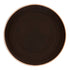 Ariane Twister Mokka 8 1/4" Round Rimless Coupe Porcelain Plate ( Case Of 12 )