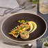 Ariane Twister Mokka Round Rimless Coupe Porcelain Plate ( Case Of 6 )