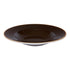 Ariane Twister Mokka 10 1/4" Round Wide Rim Porcelain Deep Plate ( Case Of 6 )