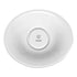 Ariane Twister 11 3/7" Mokka Oval Wide Rim Porcelain Bowl ( Case Of 6 )