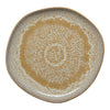 Ariane Mohenjodaro Irregular Round Porcelain Flat Plate ( Case Of 12 )
