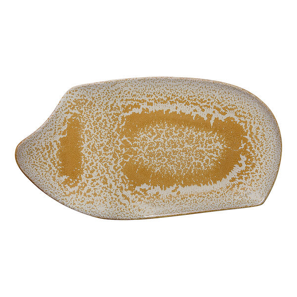 Ariane Mohenjodaro 7 7/8'' Rectangular Asymmetric Porcelain Platter ( Case Of 6 )