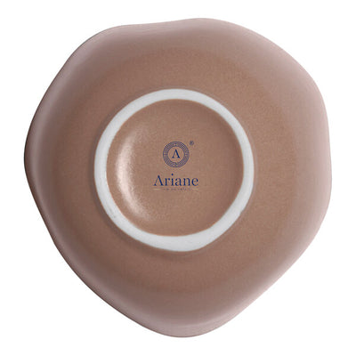 Ariane Mohenjodaro Irregular Round Non Stackable Porcelain Bowl ( Case Of 12 )