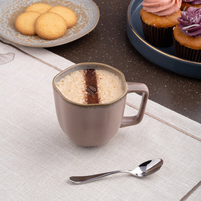 Ariane Mohenjodaro 9 1/8 Oz Round Non Stackable Porcelain Cup ( Case Of 12 )