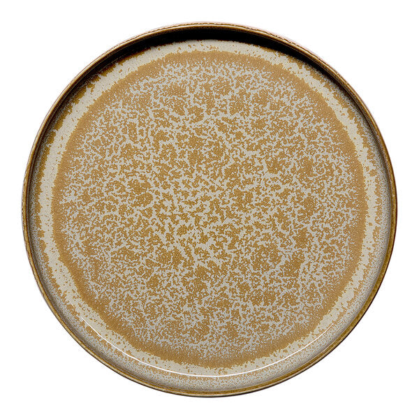 Ariane Mohenjodaro 9 5/6" Organic Round Porcelain Plate ( Case Of 4 )