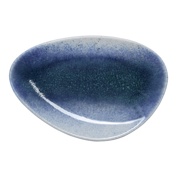 Ariane Lir Ombre Triangular Porcelain Coupe Plate ( Case Of 12 )