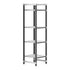 Cambro Camshelving Elements 4-Shelf Vented Starter Shelving Unit – Speckled Gray
