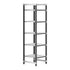 Cambro Camshelving Elements 5-Shelf Vented Starter Shelving Unit – Speckled Gray