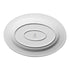 Ariane Orba Oval Embossed Wide Rim Porcelain Platter ( Case Of 6 )
