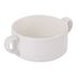 Ariane Orba 10 1/7 Oz  Round Embossed Porcelain Soup Bowl with Handles ( Case Of 8 )