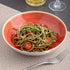 Ariane Twister Red 8 1/4" Round Two-Tone Round Porcelain Deep Coupe Plate ( Case Of 6 )