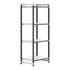 Cambro Camshelving Elements 4-Shelf Solid Starter Shelving Unit – Speckled Gray