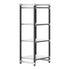 Cambro Camshelving Elements 4-Shelf Solid Starter Shelving Unit – Speckled Gray