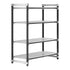 Cambro Camshelving Elements 4-Shelf Vented Starter Shelving Unit – Speckled Gray