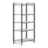 Cambro Camshelving Elements 5-Shelf Vented Starter Shelving Unit – Speckled Gray