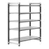 Cambro Camshelving Elements 5-Shelf Vented Starter Shelving Unit – Speckled Gray