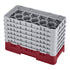 Cambro Camrack 17 Compartment Half Size Glass Rack with 11 3/4 Inch Compartments ( Case of 2 )