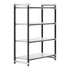 Cambro Camshelving Elements 4-Shelf Solid Starter Shelving Unit – Speckled Gray