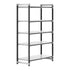 Cambro Camshelving Elements 5-Shelf Solid Starter Shelving Unit – Speckled Gray