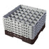 Cambro Camrack® Customizable  36-Compartment 10-1/8" Glass Rack