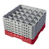 Cambro Camrack 25 Compartment Glass Rack with 10 1/8 Inch Compartments ( Case of 2 )