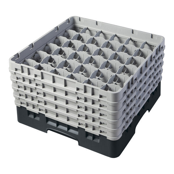 Cambro Camrack® Customizable  36-Compartment 10-1/8" Glass Rack