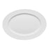 Ariane Orba 15" x 10 3/7" Oval Embossed Wide Rim Porcelain Platter ( Case Of 6 )