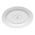 Ariane Orba 15" x 10 3/7" Oval Embossed Wide Rim Porcelain Platter ( Case Of 6 )