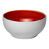Ariane Twister Red 6" Two-Tone Round Porcelain Bowl ( Case Of 6 )