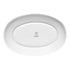 Ariane Twister Mokka Oval Coupe Porcelain Plate ( Case Of 6 )