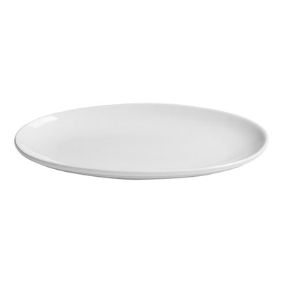 Ariane Vital Coupe Oval Porcelain Rimless Coupe Plate ( Case Of 12 )
