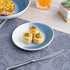 Ariane Lir Ombre Slanted Porcelain Flat Coupe Plate ( Case Of 12 )