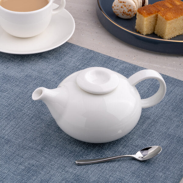 Ariane Vital Coupe 13 1/2 Oz Porcelain Tea Pot with Lid ( Case Of 4 )