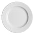 Ariane Orba Round Embossed Wide Rim Flat Porcelain Plate ( Case Of 12 )