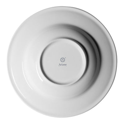 Ariane Orba 9" Round Embossed Wide Rim Porcelain Deep Plate ( Case Of 12 )