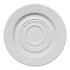 Ariane Orba Round Embossed Wide Rim Porcelain Saucer ( Case Of 12 )