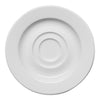 Ariane Orba Round Embossed Wide Rim Porcelain Saucer ( Case Of 12 )