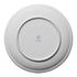 Ariane Twister Blue Round Rimless Coupe Porcelain Plate ( Case Of 6 )