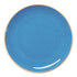 Ariane Twister Blue Round Rimless Coupe Porcelain Plate ( Case Of 6 )
