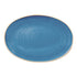 Ariane Twister Blue 12 3/5" Oval Coupe Porcelain Plate ( Case Of 6 )