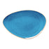 Ariane Twister Blue 11 3/7" Triangular Coupe Porcelain Plate ( Case Of 6 )
