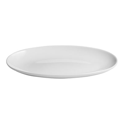 Ariane Vital Coupe 12" Oval Porcelain Burger Plate ( Case Of 6 )