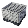 Cambro Camrack® Customizable 49-Compartment 11 3/4" Glass Rack
