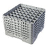 Cambro Camrack® Customizable 49-Compartment 11 3/4" Glass Rack